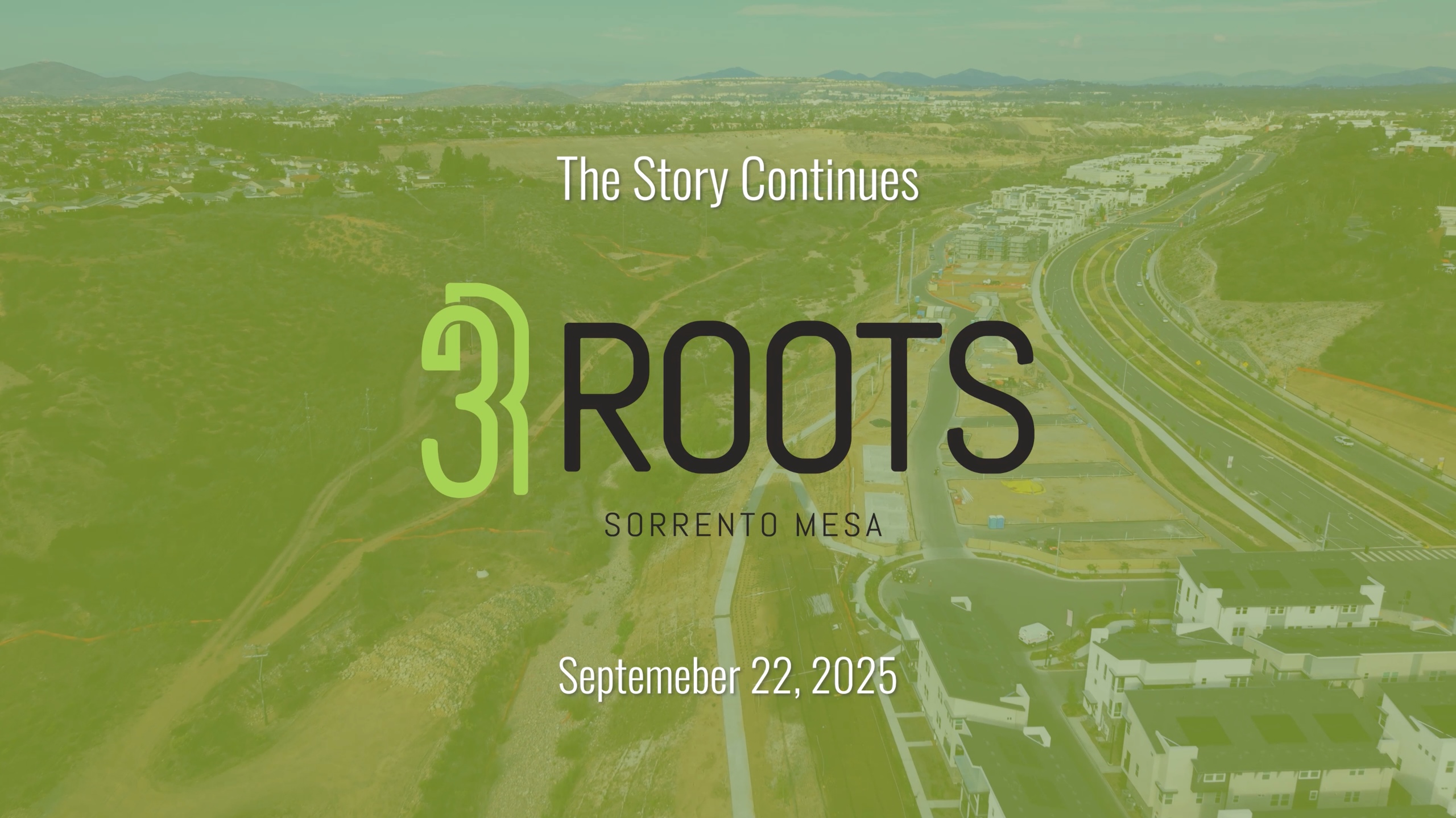 Construction update at 3Roots in Sorrento Mesa