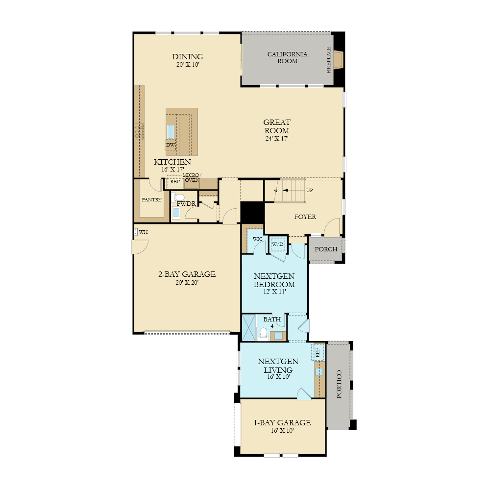 first floor