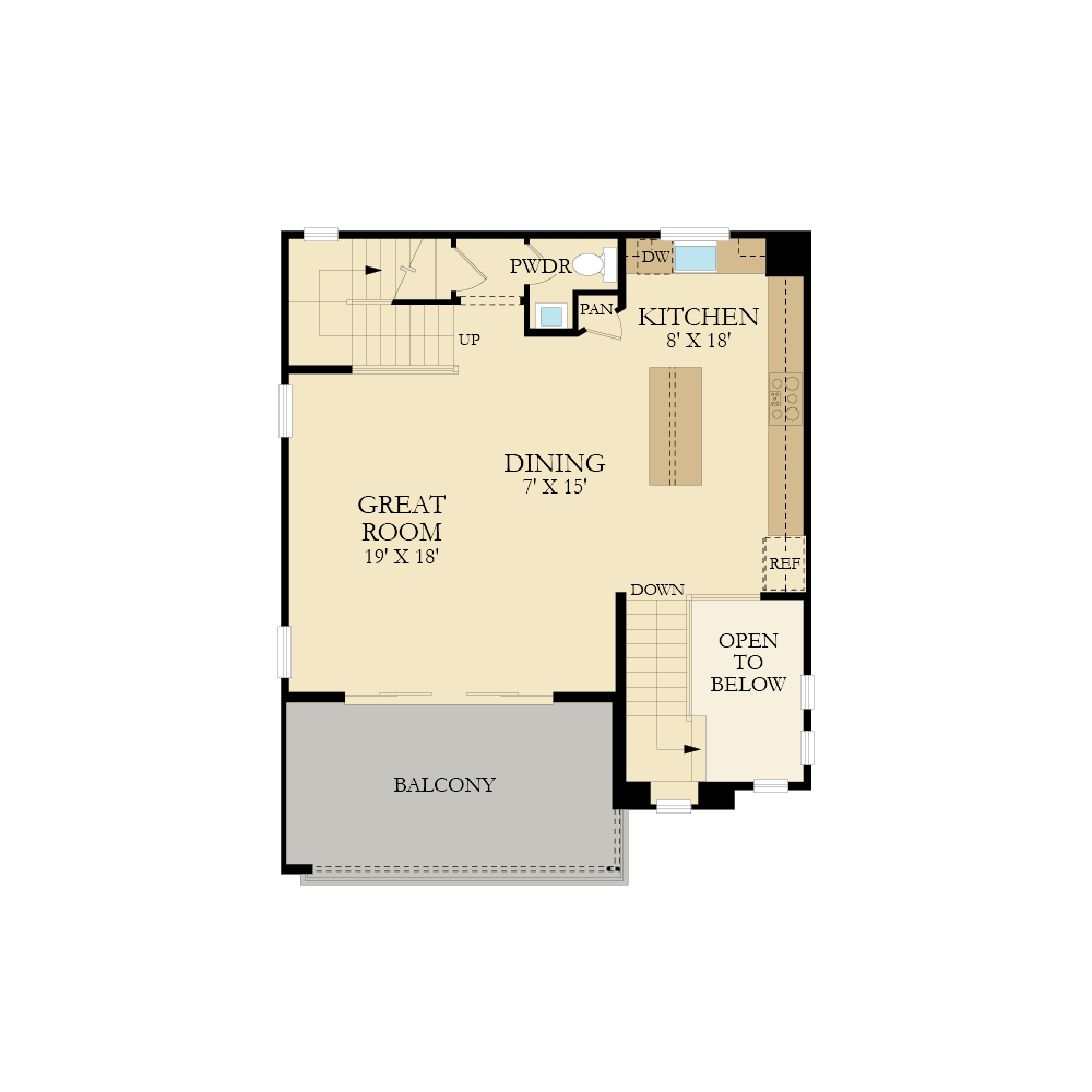 second floor