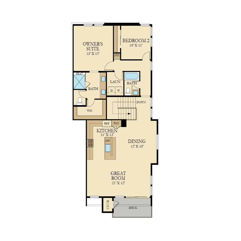 second floor