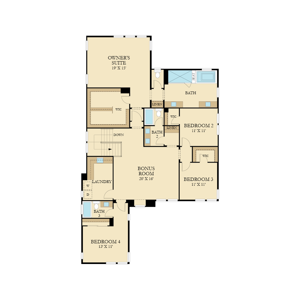 second floor