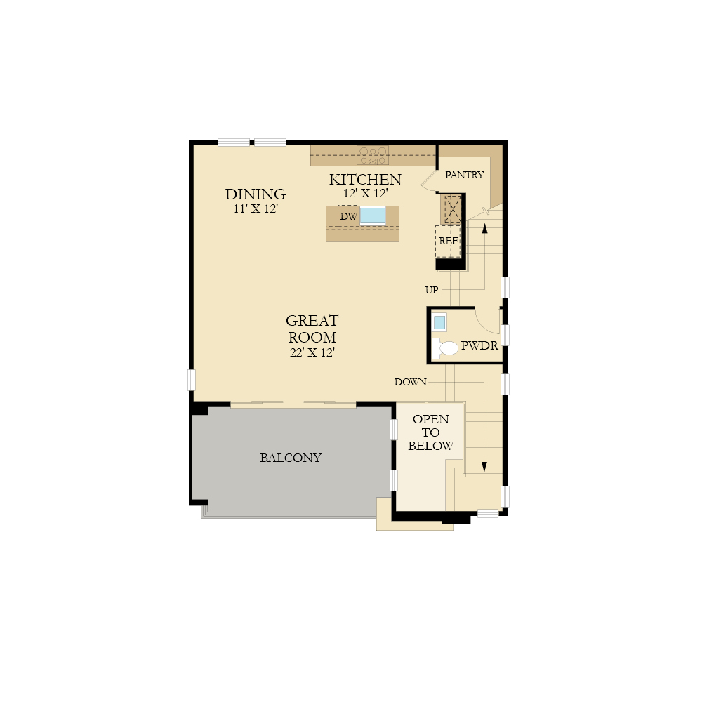 second floor