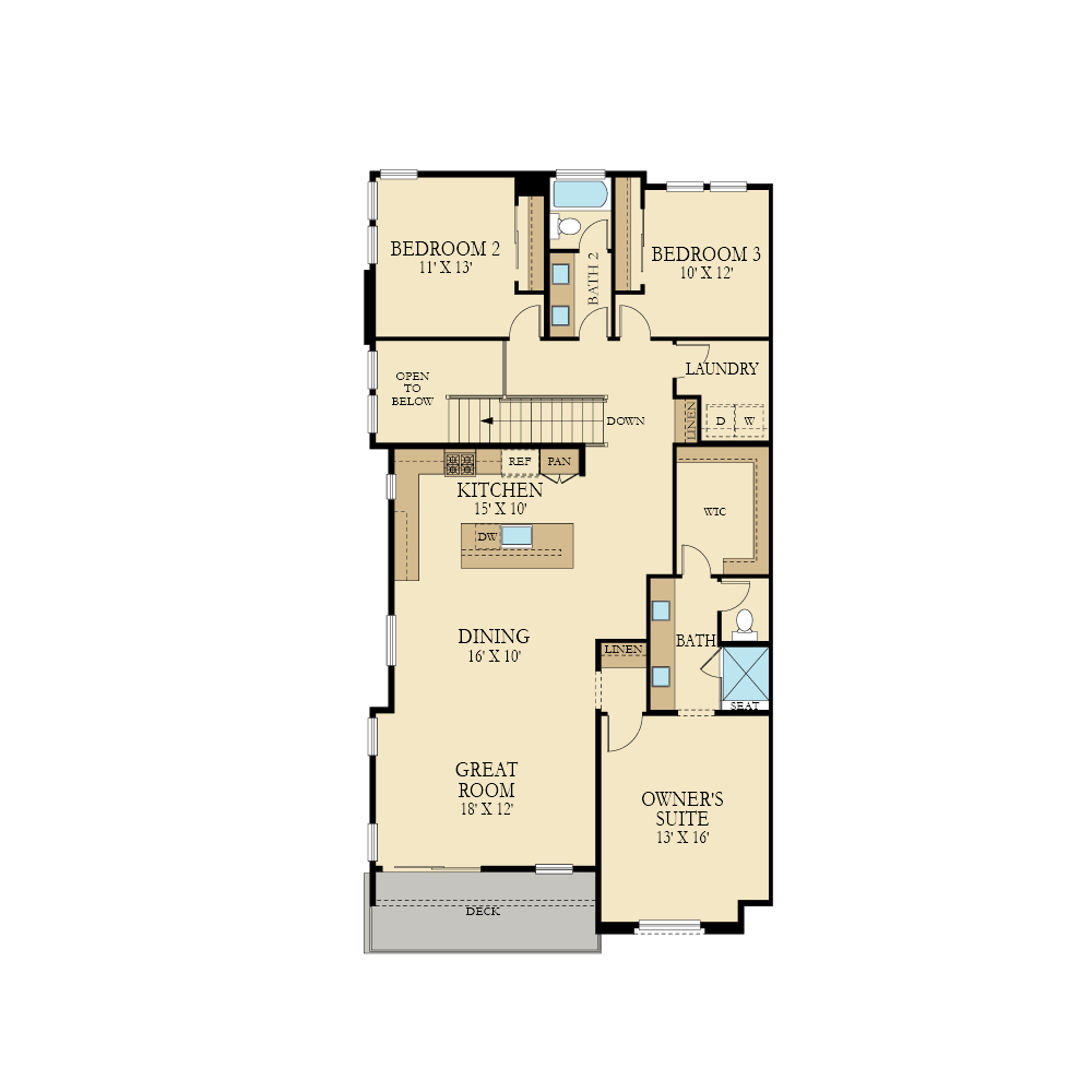 second floor