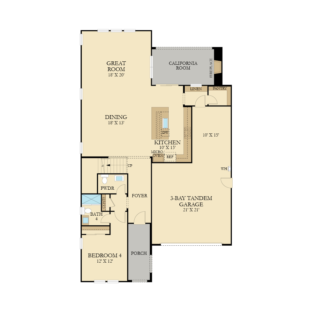 first floor