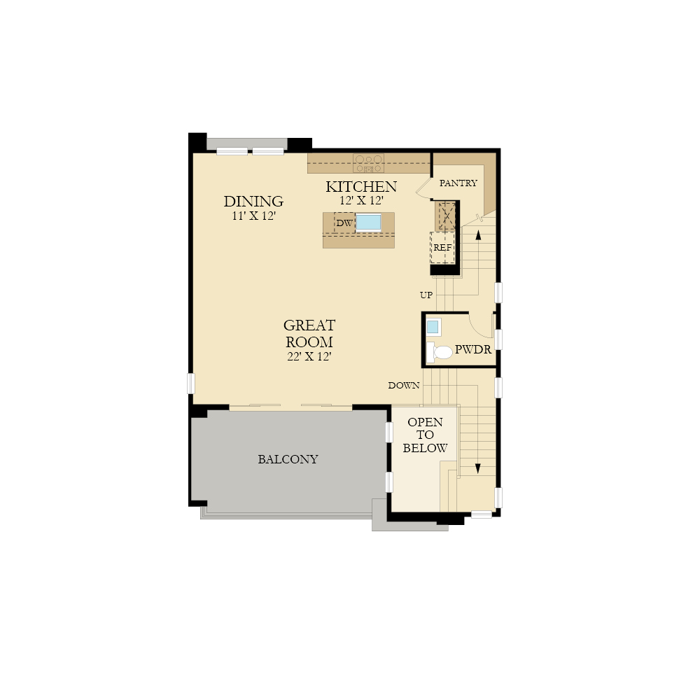 second floor