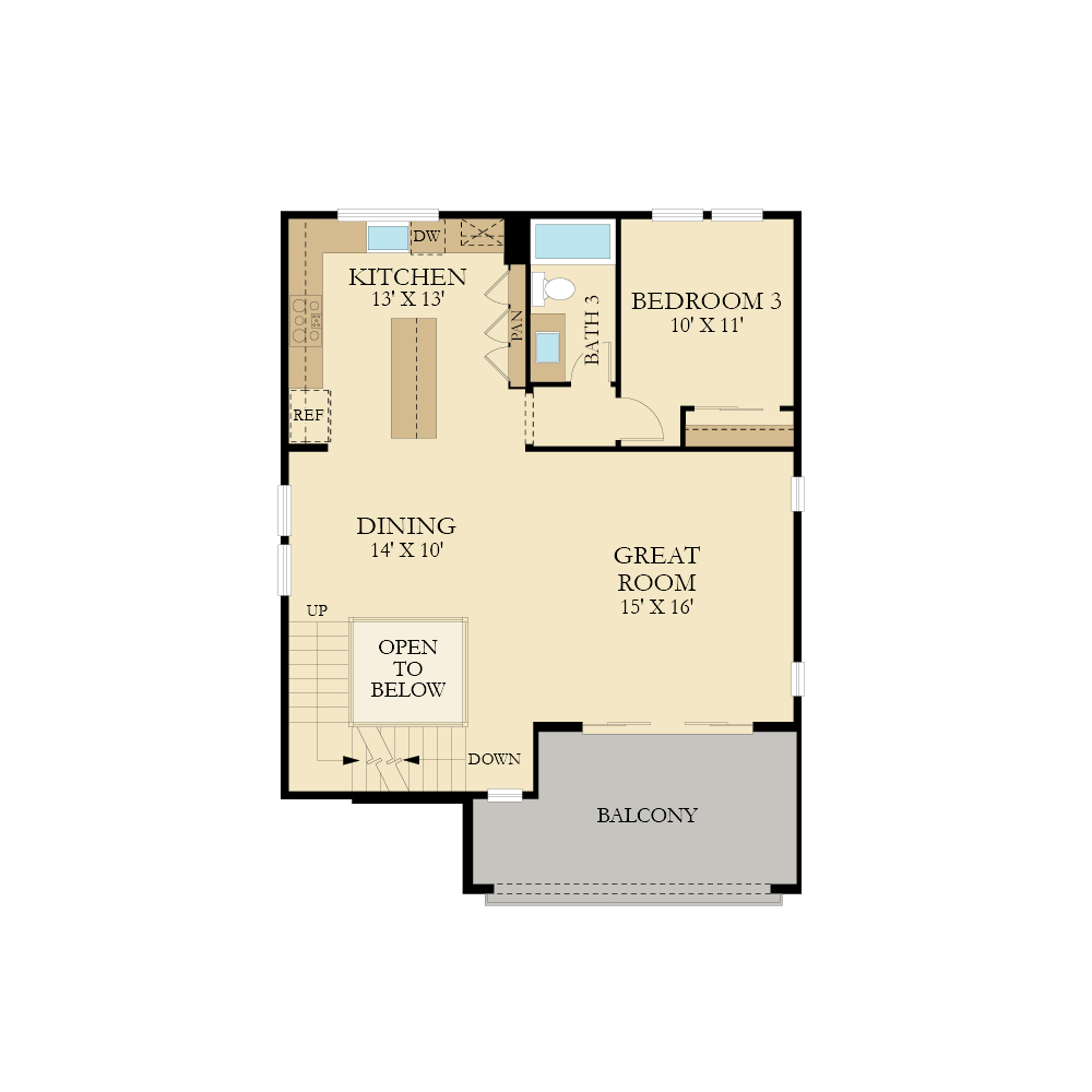 second floor