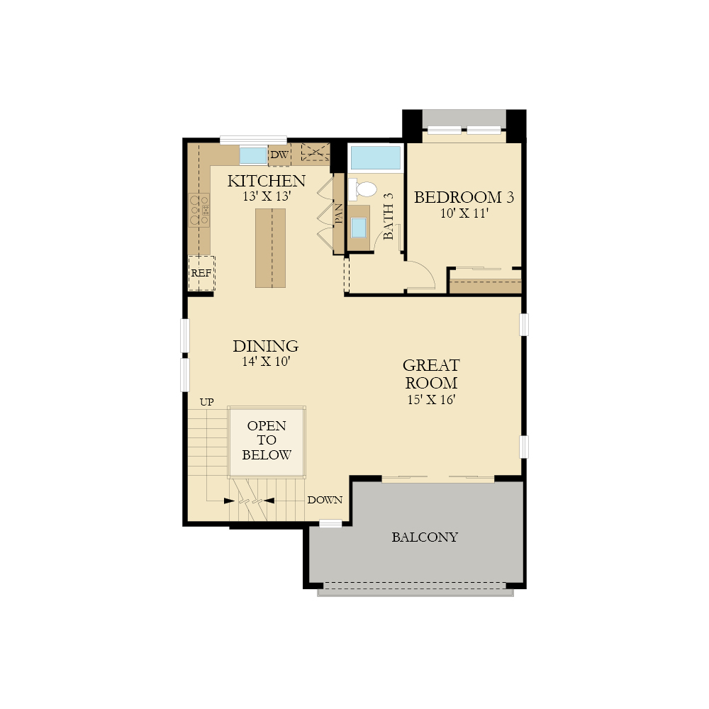 second floor