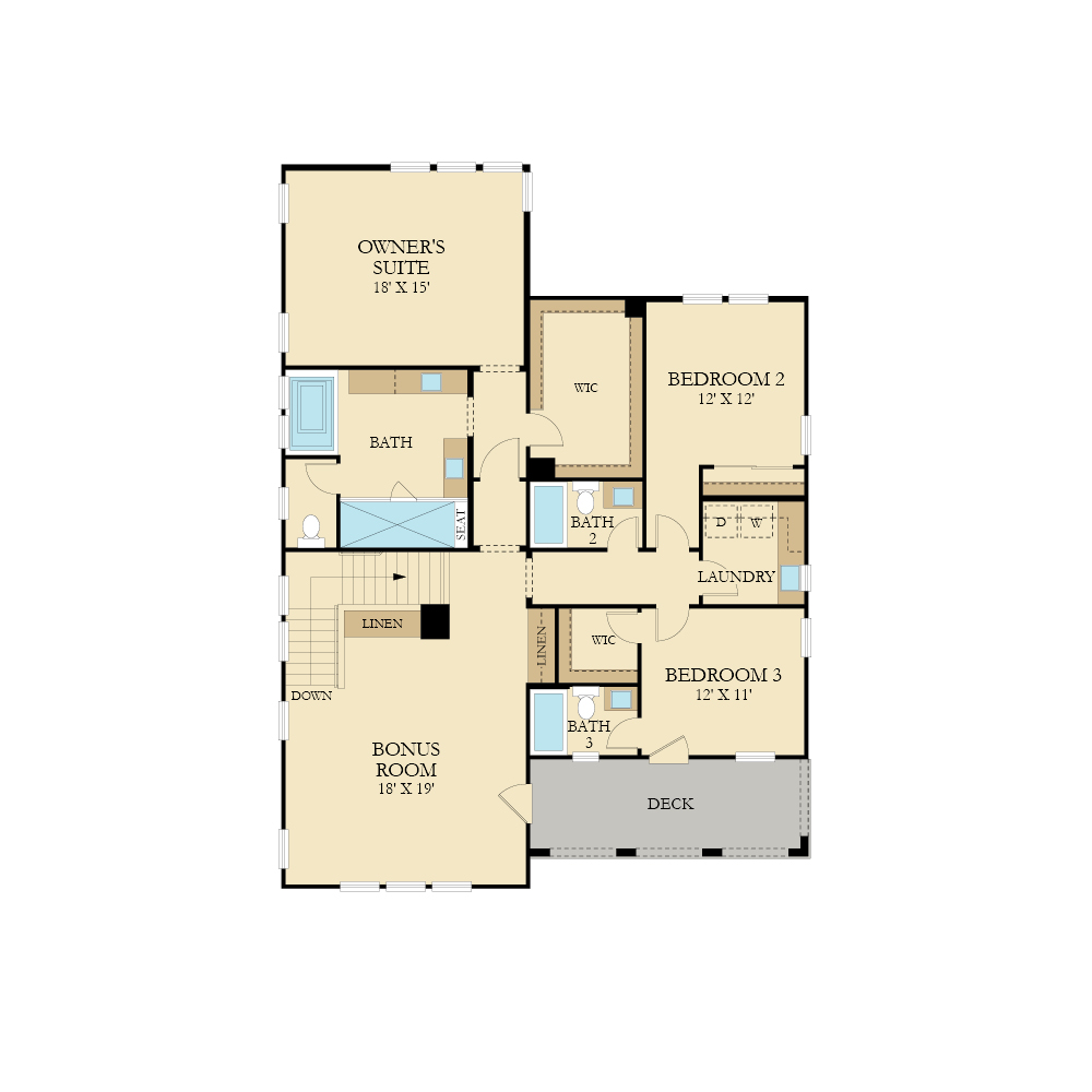second floor