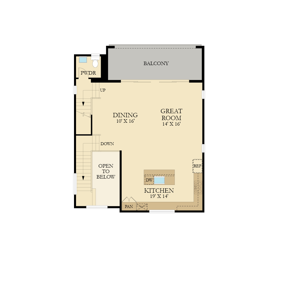 second floor