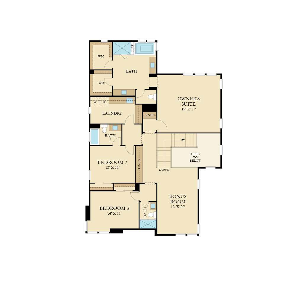 second floor