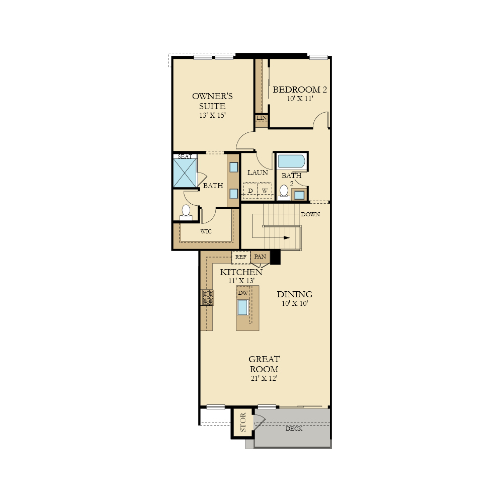 second floor