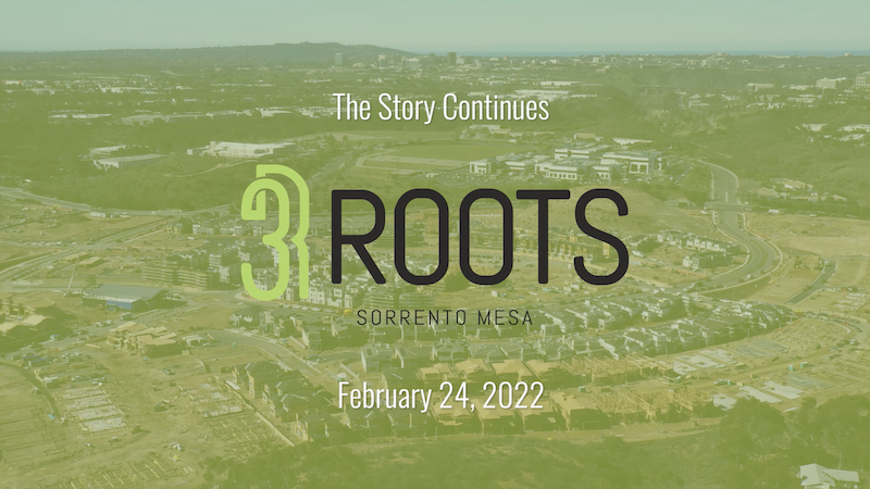 Construction updates on 3Roots communities in Sorrento Mesa