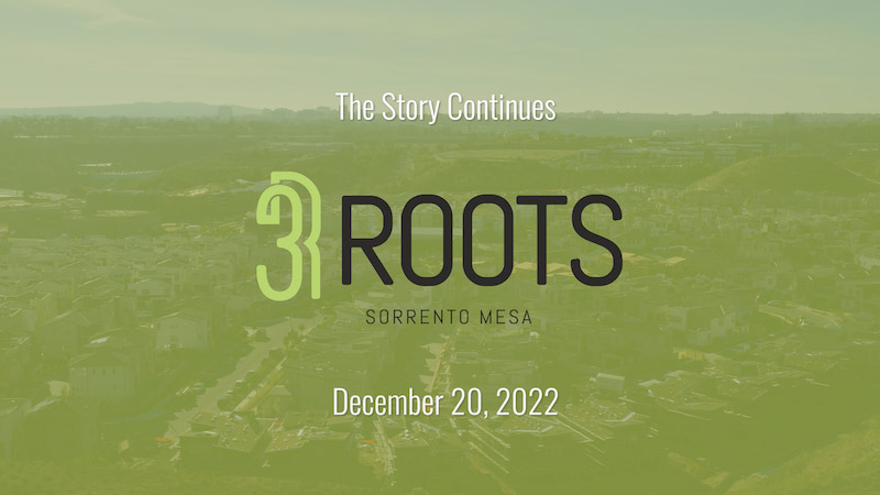 Construction updates on 3Roots communities in Sorrento Mesa