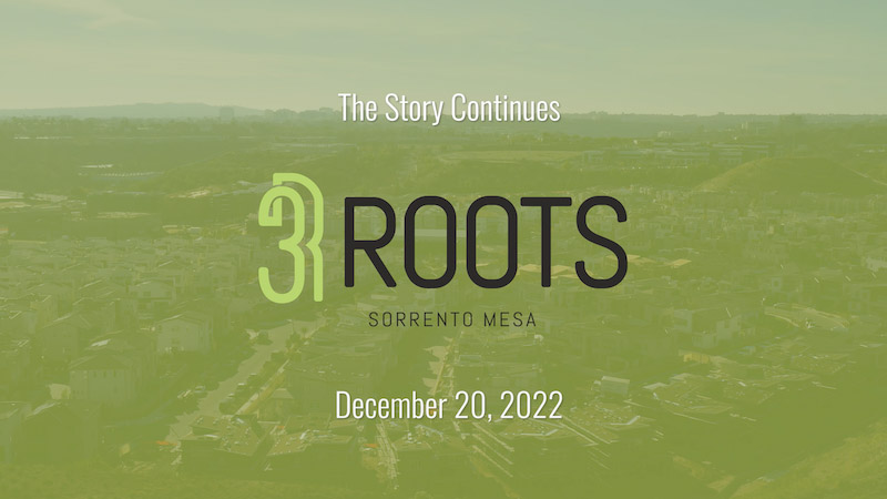 Construction updates on 3Roots communities in Sorrento Mesa