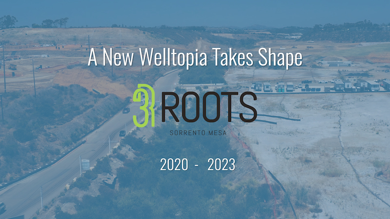 A new welltopia takes shape at 3Roots in Sorrento Mesa.