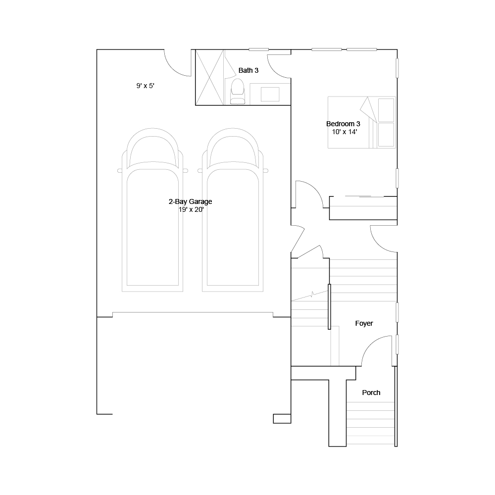 Plan one first floor 