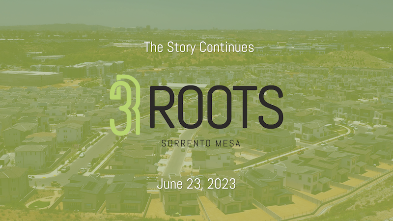 Construction updates on 3Roots communities in Sorrento Mesa