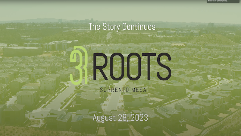 Construction updates on 3Roots communities in Sorrento Mesa