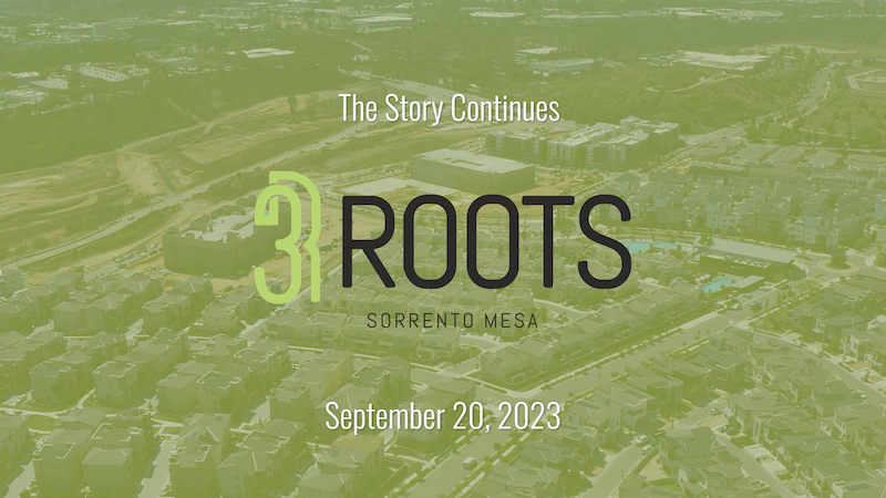 Construction updates on 3Roots communities in Sorrento Mesa