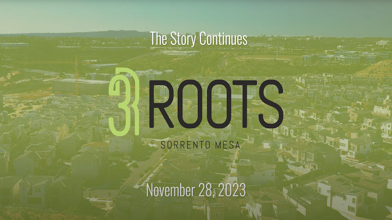 Construction updates on 3Roots communities in Sorrento Mesa