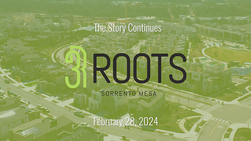 Construction updates on 3Roots communities in Sorrento Mesa