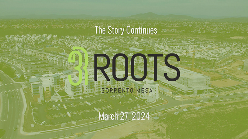 Construction updates on 3Roots communities in Sorrento Mesa