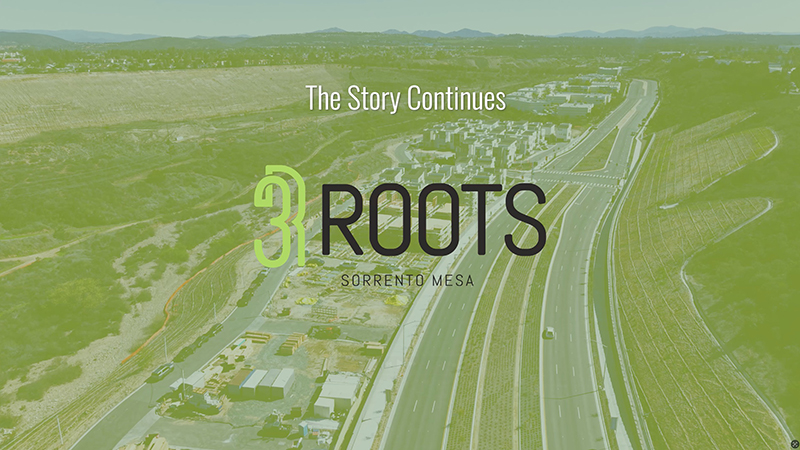 Construction update at 3Roots in Sorrento Mesa