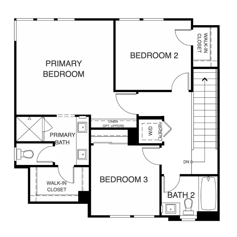 third floor in the plan 1 at DORSEY