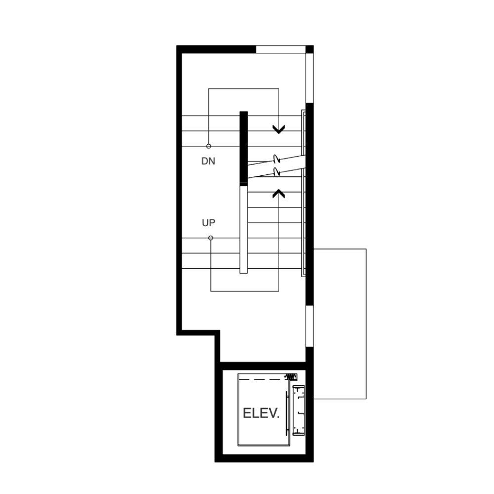 second floor in the plan 3 at DORSEY