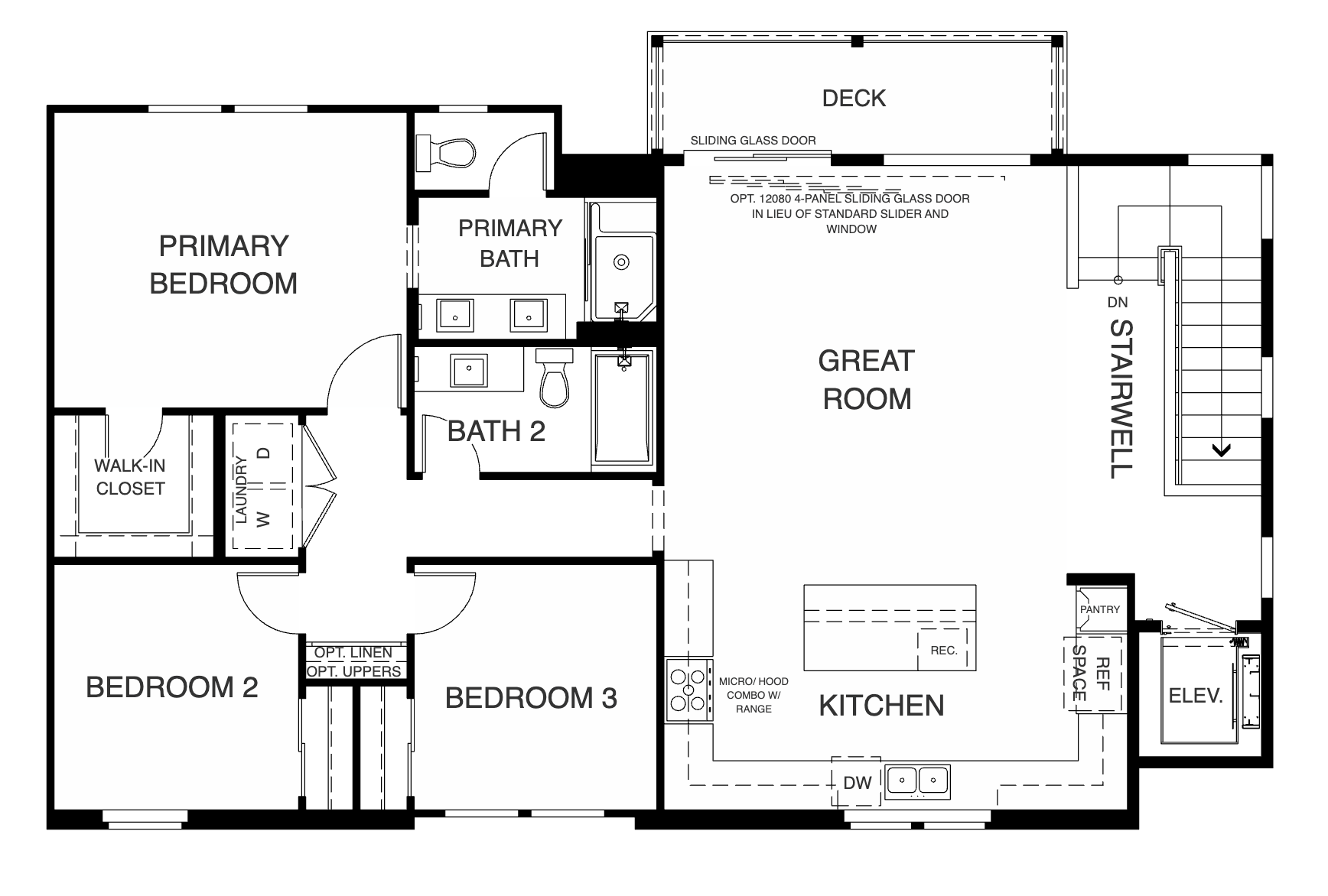 third floor in the plan 3 at DORSEY
